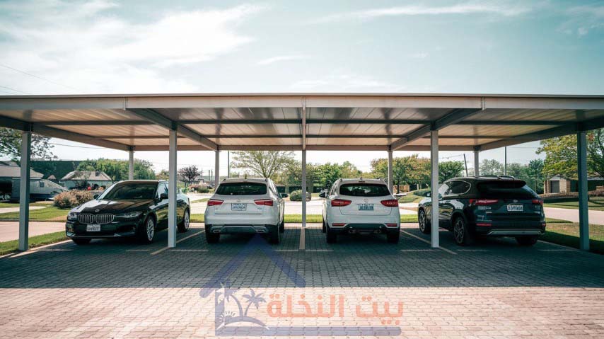 مظلات سيارات حديثة