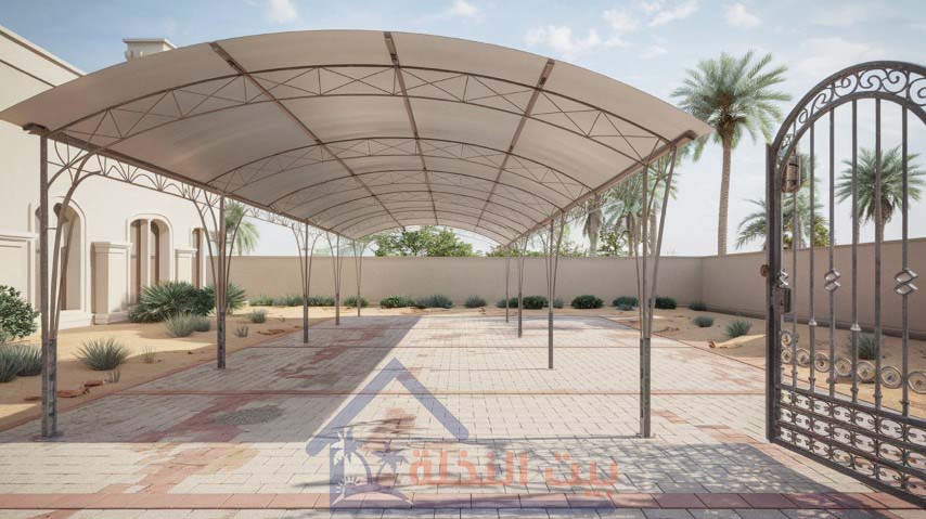 مظلات سيارات حديثة